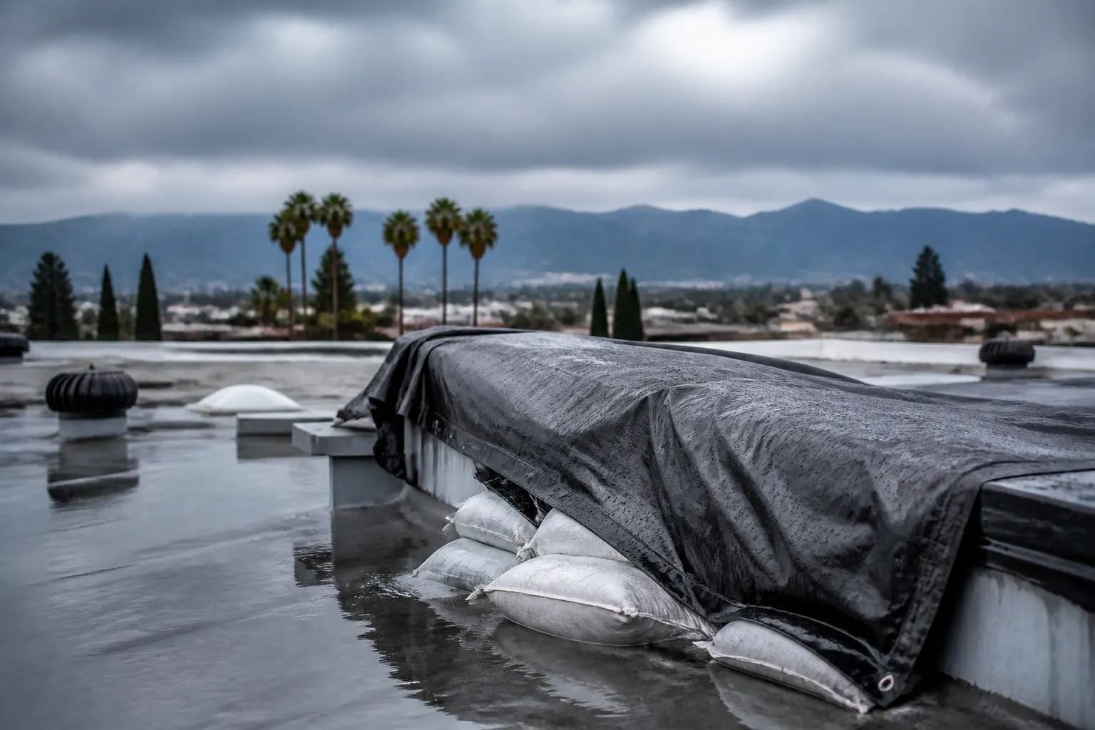 Emergency Roof Leak Repair Los Angeles