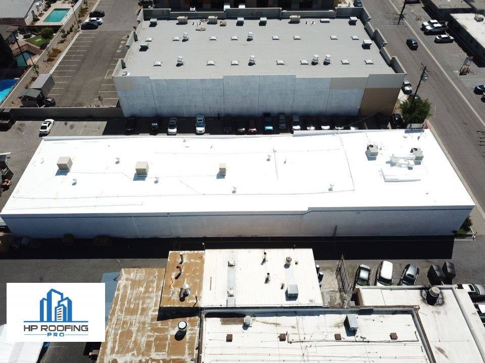 Case Study - Acrylic Roofing System in Chino CA