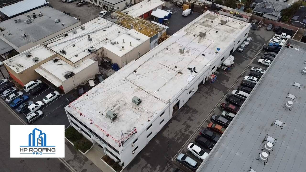 Case Study - Acrylic Roofing System in Chino CA